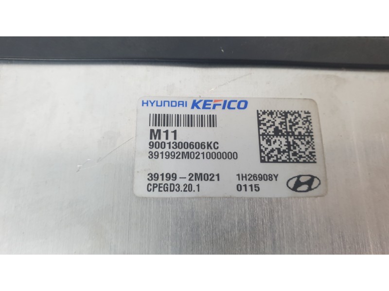 Recambio de centralita motor uce para hyundai tucson (nx) klass 2wd referencia OEM IAM 391992M021  