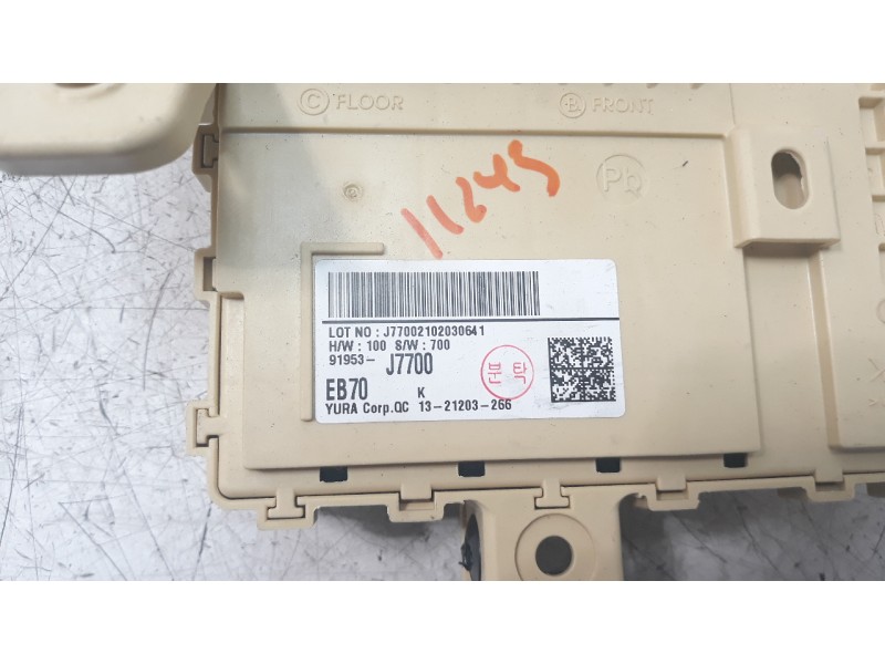 Recambio de caja reles / fusibles para kia ceed 1.0 tgdi cat referencia OEM IAM 91953J7700  