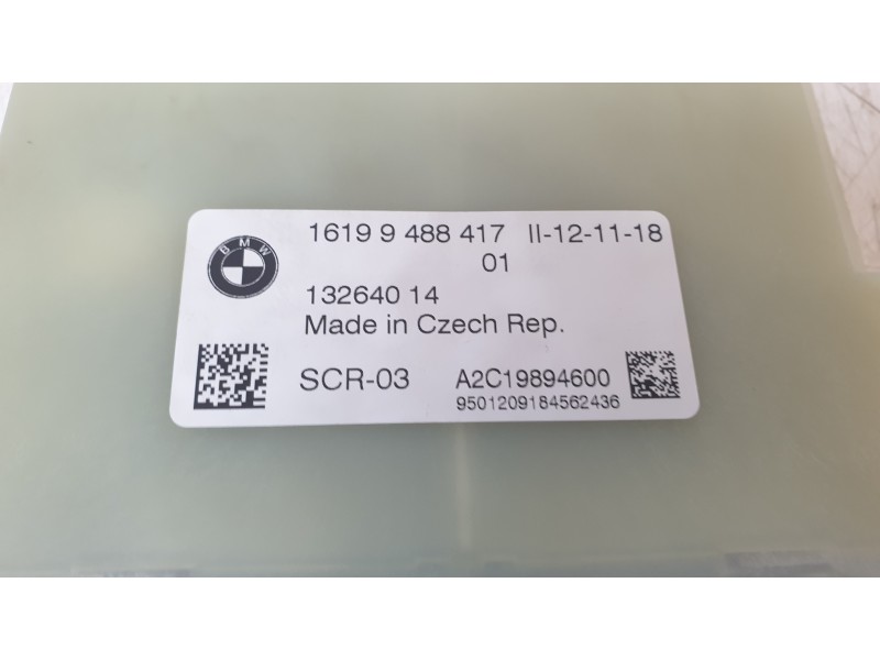 Recambio de modulo electronico para bmw serie x1 (f48) sdrive18d referencia OEM IAM 16199488417  