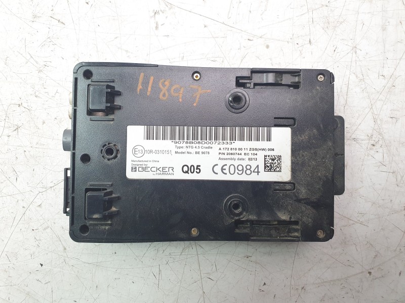 Recambio de modulo electronico para mercedes-benz clase b (w246) b 200 cdi be (246.201) referencia OEM IAM A1728100011  