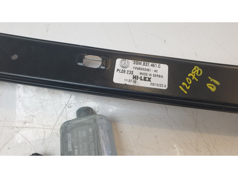 Recambio de elevalunas delantero izquierdo para volkswagen t-cross (c11, d31) 1.0 tsi referencia OEM IAM 2GM837461C  