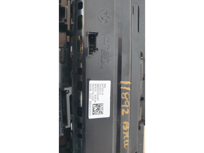 Recambio de mando climatizador para bmw serie x1 (f48) sdrive18d referencia OEM IAM 947110101  