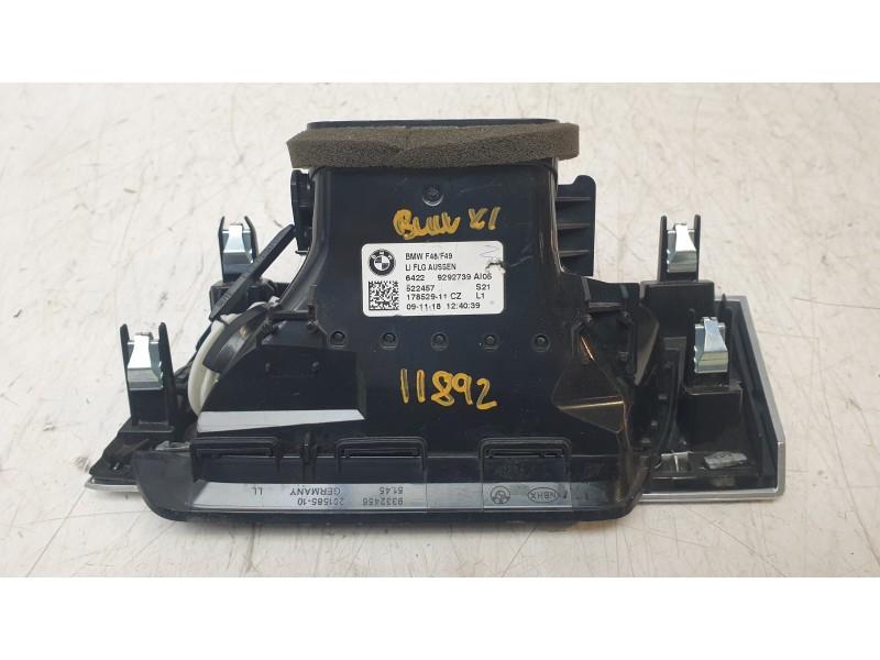 Recambio de aireador izquierdo para bmw serie x1 (f48) sdrive18d referencia OEM IAM 9292739  