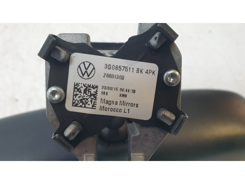 Recambio de espejo para volkswagen t-cross (c11, d31) 1.0 tsi referencia OEM IAM 3G0857511AM9B9  