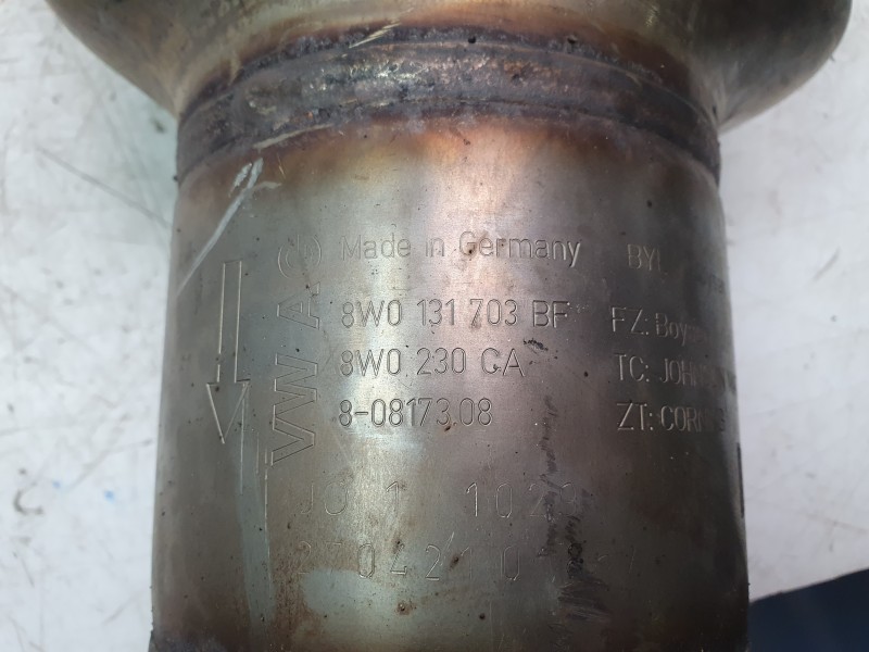 Recambio de catalizador para audi a4 b9 (8w2, 8wc) 2.0 tdi referencia OEM IAM 8W0131703BD  