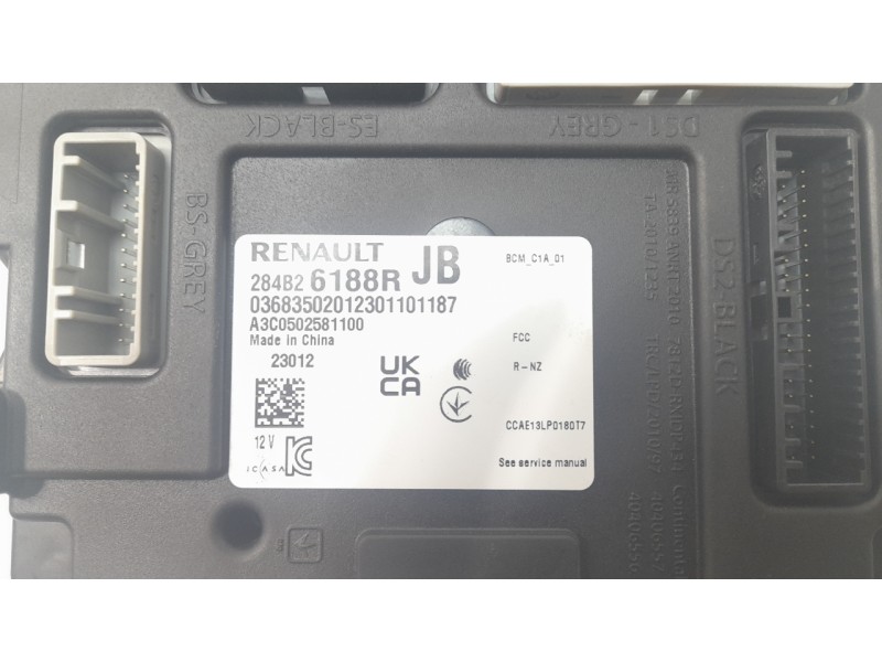 Recambio de modulo electronico para dacia sandero iii stepway extreme referencia OEM IAM 284B26188R  