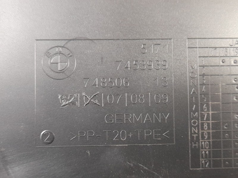 Recambio de torpedo para bmw 1 (f40) 118 i referencia OEM IAM 51717453939  