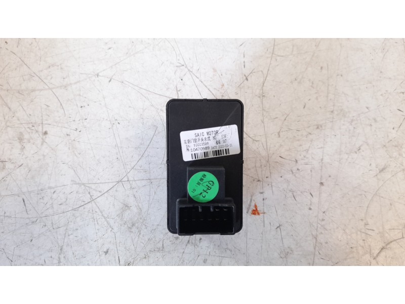 Recambio de mando elevalunas trasero izquierdo para mg zs comfort referencia OEM IAM 10470989  