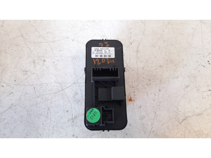 Recambio de mando elevalunas delantero izquierdo para mg zs comfort referencia OEM IAM 10470985  