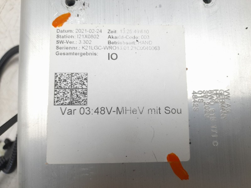 Recambio de bateria para audi a4 b9 avant (8w5, 8wd) s4 tdi mild hybrid quattro referencia OEM IAM 8W0915171C 8W0915441 