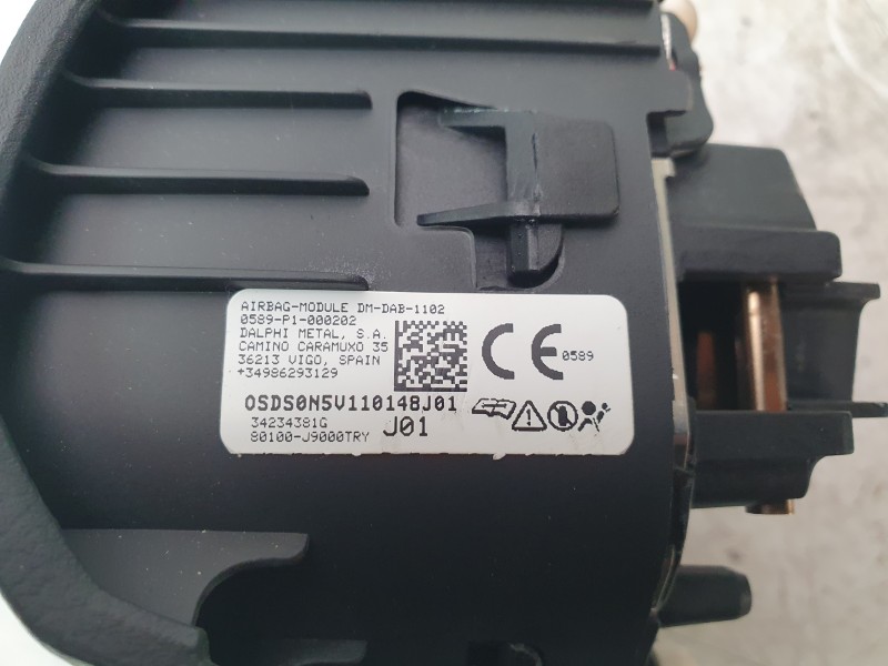 Recambio de kit airbag para hyundai kona (os, ose, osi) 1.6 gdi hybrid referencia OEM IAM 84710J9000TRY  