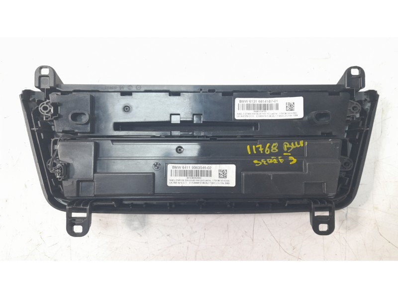 Recambio de mando climatizador para bmw serie 3 lim. (f30) 318d referencia OEM IAM 64119363544  