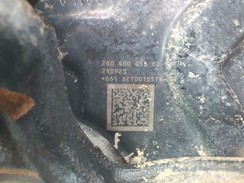 Recambio de mangueta delantera izquierda para volkswagen t-cross (c11, d31) 1.0 tsi referencia OEM IAM 2Q0407255AD  