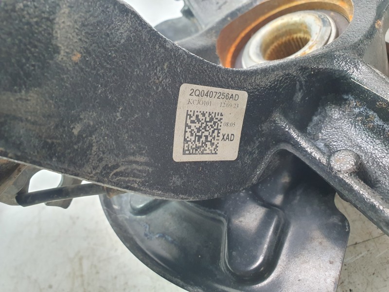 Recambio de mangueta delantera derecha para volkswagen t-cross (c11, d31) 1.0 tsi referencia OEM IAM 2Q0407256AD  