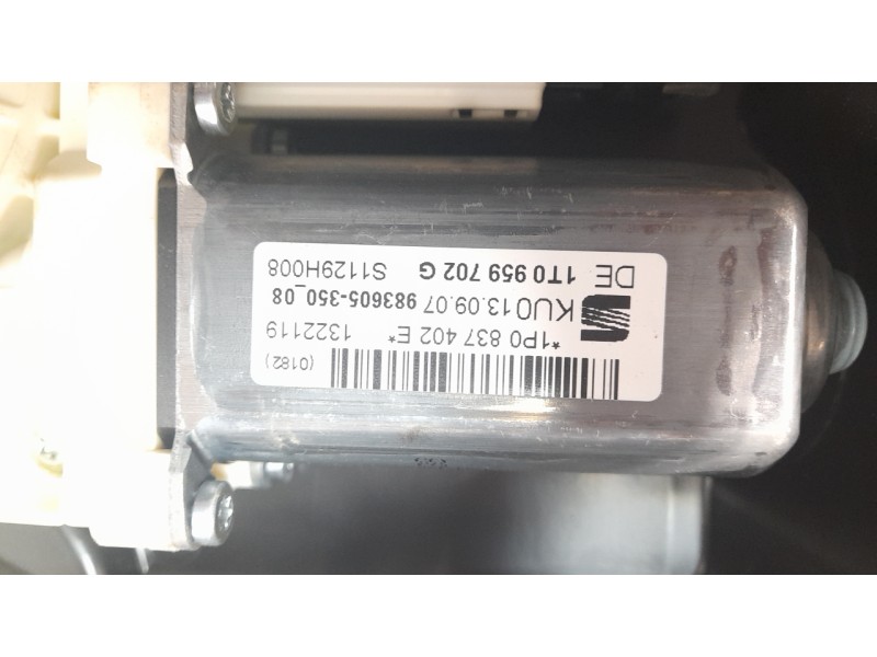 Recambio de elevalunas delantero derecho para seat leon (1p1) 2.0 tdi 16v referencia OEM IAM 98360535008  113908