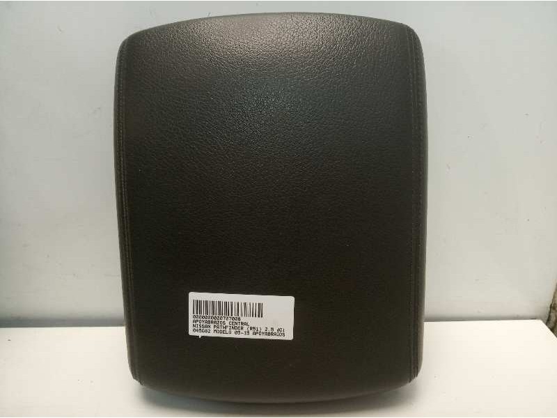 Recambio de apoyabrazos central para nissan pathfinder (r51) 2.5 dci diesel cat referencia OEM IAM 045G82  