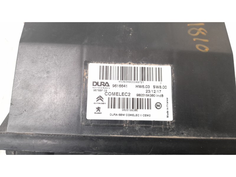 Recambio de modulo electronico para citroen c4 picasso origins referencia OEM IAM 9805164380  