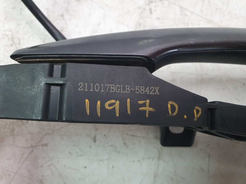 Recambio de maneta exterior delantera derecha para mazda 3 berlina (bp) evolution referencia OEM IAM 221216BGLB5842X1  