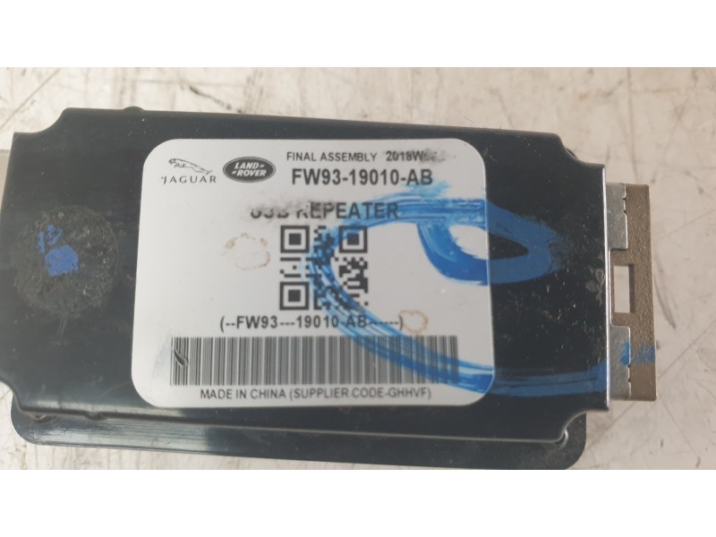 Recambio de modulo electronico para land rover range rover velar 2.0 turbo cat referencia OEM IAM FW9319010AB  
