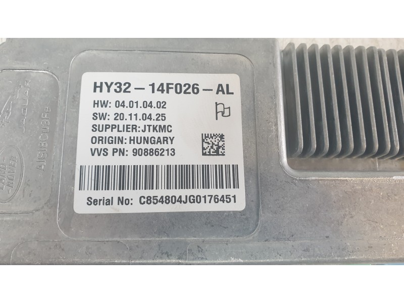 Recambio de modulo electronico para land rover range rover velar 2.0 turbo cat referencia OEM IAM HY3214F026AL  