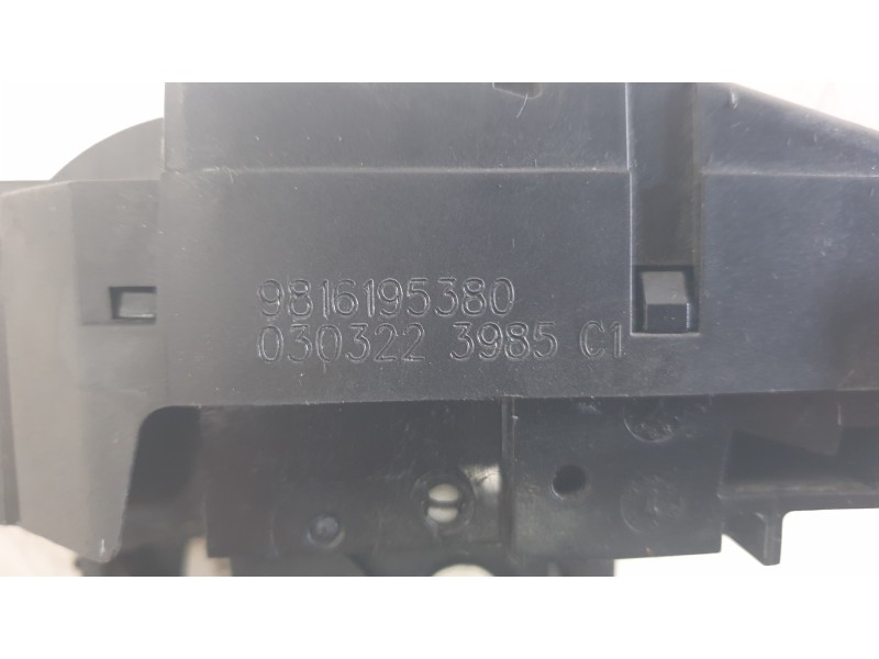 Recambio de cerradura maletero / porton para peugeot 508 allure pack referencia OEM IAM 9816195380  