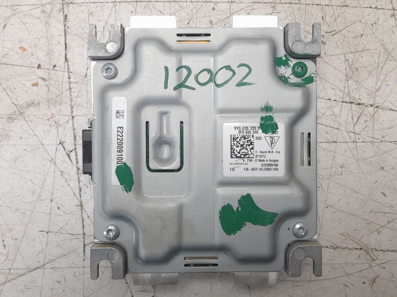 Recambio de unidad de control para porsche cayenne coupe (9yb) e-hybrid referencia OEM IAM 9Y0035335D 3F0035335 