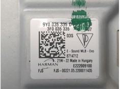 Recambio de unidad de control para porsche cayenne coupe (9yb) e-hybrid referencia OEM IAM 9Y0035335D 3F0035335  2