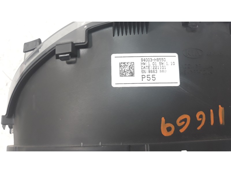Recambio de cuadro instrumentos para kia stonic (ybcuv) 1.2 cat referencia OEM IAM 94003H8550  