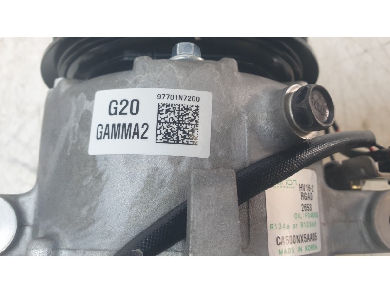 Recambio de compresor aire acondicionado para hyundai tucson (nx) klass 2wd referencia OEM IAM 97701N7200  