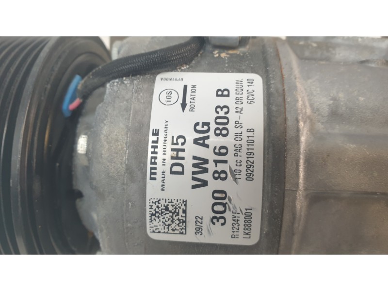 Recambio de compresor aire acondicionado para seat ateca (khp) style xm referencia OEM IAM 3Q0816803B 320197 CAF260137