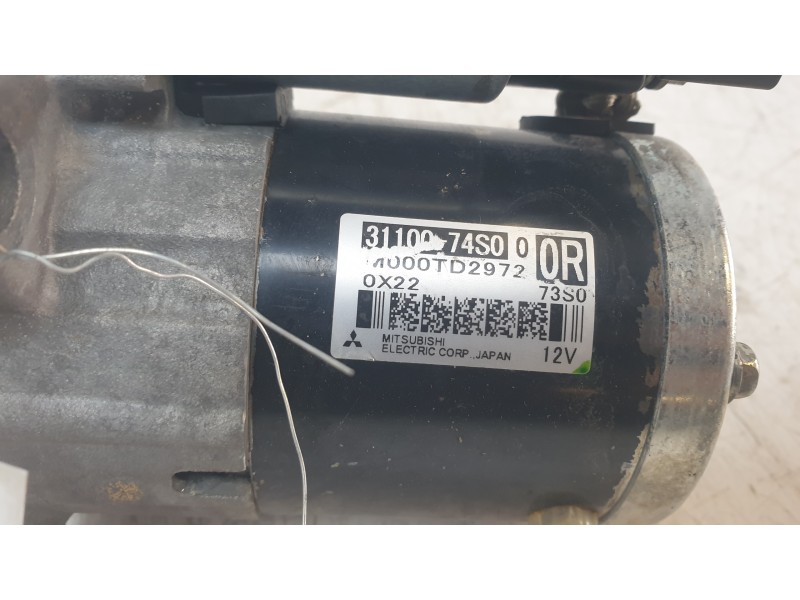 Recambio de motor arranque para suzuki vitara 1.5 strong hybrid gle 2wd referencia OEM IAM 3110074S04000  