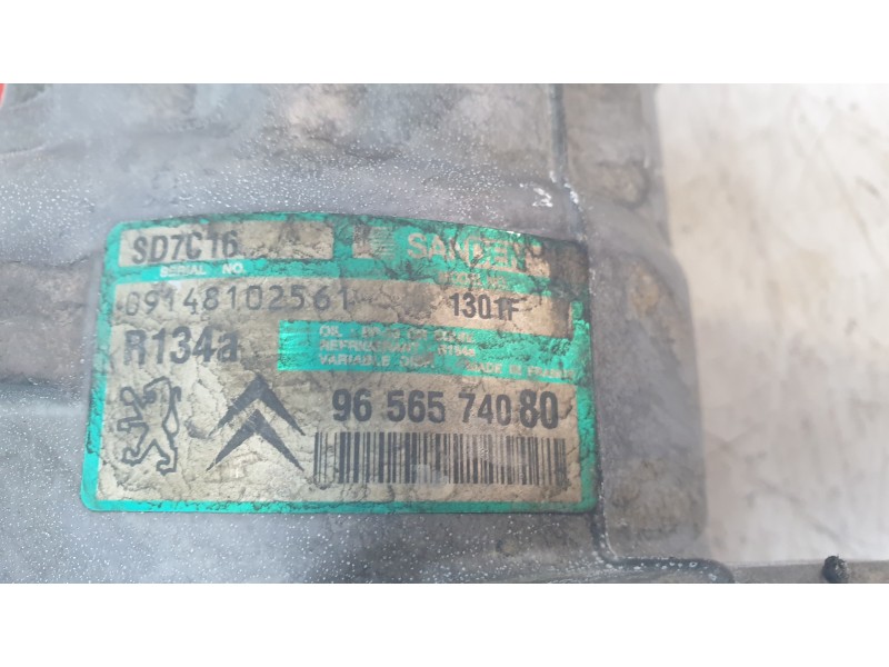 Recambio de compresor aire acondicionado para peugeot 407 (6d_) 2.0 hdi 135 (6drhrh, 6drhre, 6drhrg, 6drhrj) referencia OEM IAM 