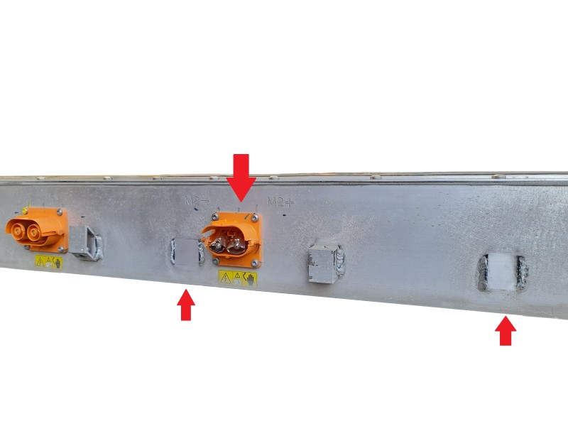 Recambio de bateria para smart 1 ev a las 4 ruedas referencia OEM IAM 6608034582 NBE661 BMUBE1311Q