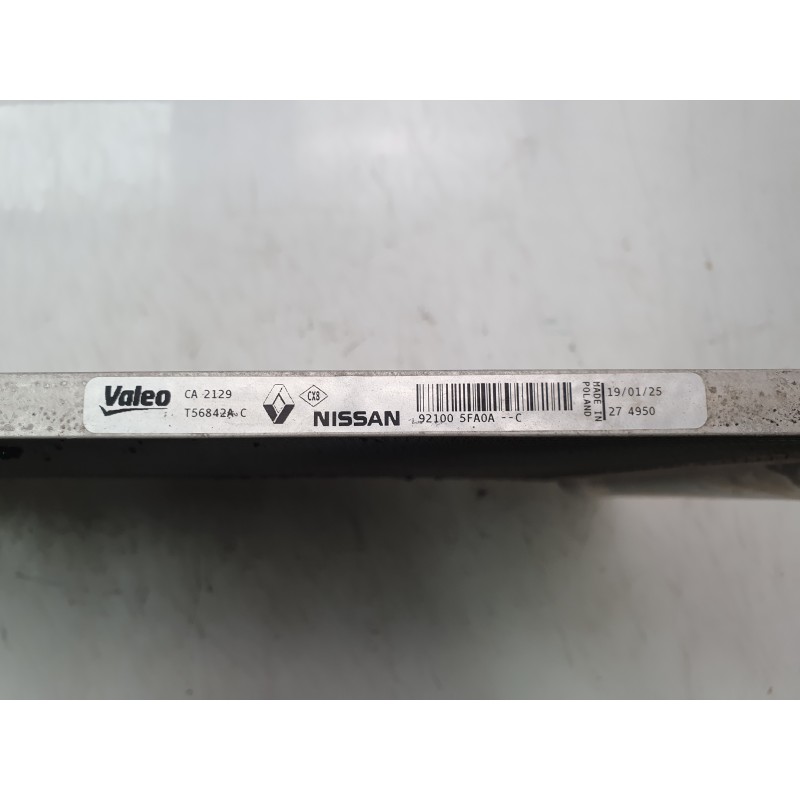 Recambio de condensador / radiador aire acondicionado para nissan juke (f16_) dig-t 117 referencia OEM IAM 921005FA0A  350592