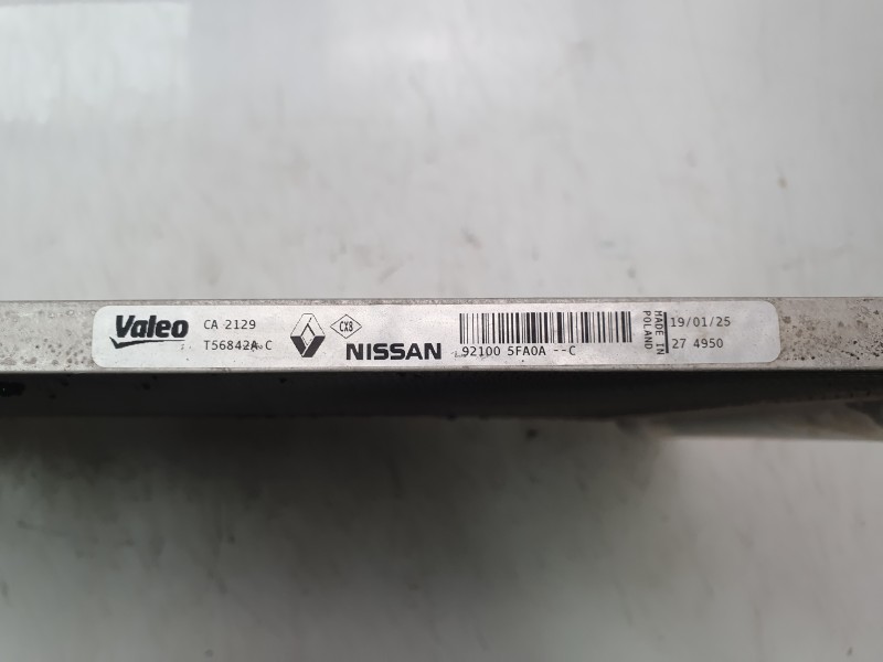 Recambio de condensador / radiador aire acondicionado para nissan juke (f16_) dig-t 117 referencia OEM IAM 921005FA0A  350592