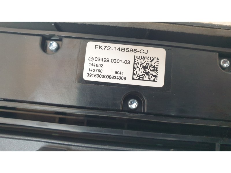 Recambio de mando climatizador para land rover discovery sport hse referencia OEM IAM FK7214B596CJ  