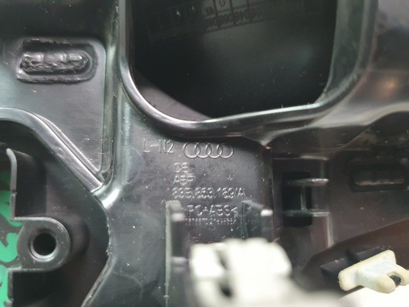 Recambio de moldura para audi q3 sportback (f3n) 35 tdi referencia OEM IAM 83B853189  