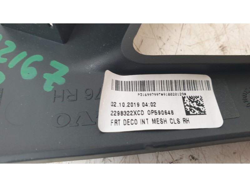 Recambio de moldura para volvo v60 ii cross country (227) d4 awd referencia OEM IAM 30747476  