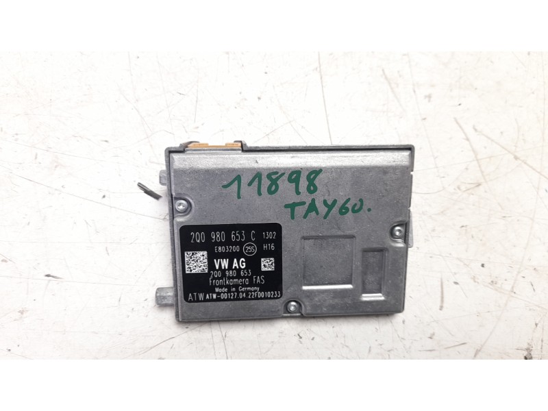 Recambio de camara vision frontal para volkswagen taigo (cs1) life referencia OEM IAM 2Q0980653C  