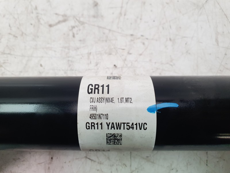 Recambio de transmision delantera derecha para kia sportage v (nq5) 1.6 t-gdi referencia OEM IAM 49501N71100  