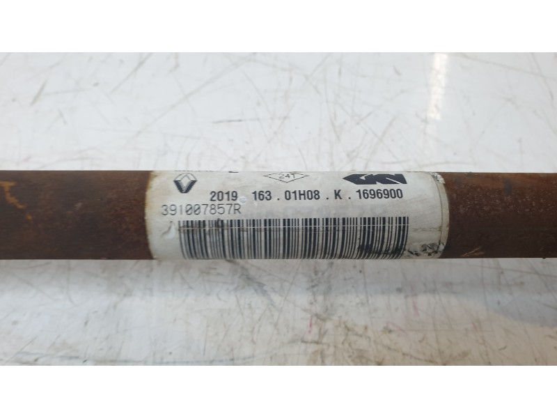 Recambio de transmision delantera derecha para dacia sandero ii tce 90 lpg (b8m1) referencia OEM IAM 391007857R  T99160