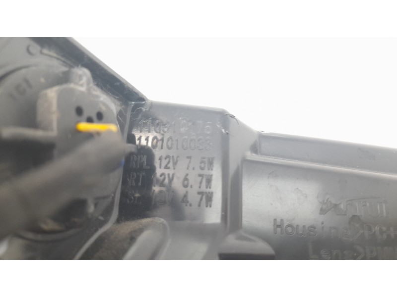 Recambio de piloto trasero izquierdo para smart 1 ev a las 4 ruedas referencia OEM IAM 110310175  