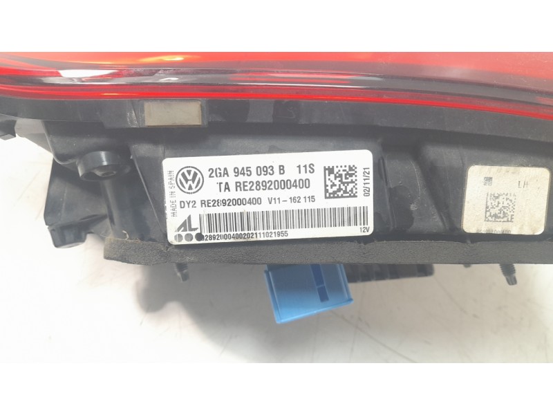 Recambio de piloto trasero izquierdo interior para volkswagen t-roc (a11, d11) 2.0 tdi referencia OEM IAM 2GA945093B  