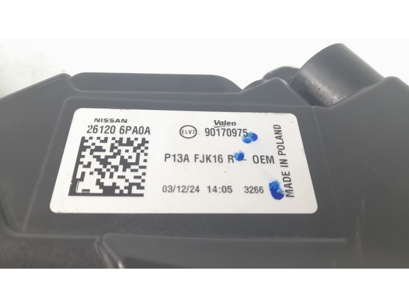 Recambio de piloto delantero derecho para nissan juke (f16_) dig-t 117 referencia OEM IAM P13AFJK16R  047737 ,