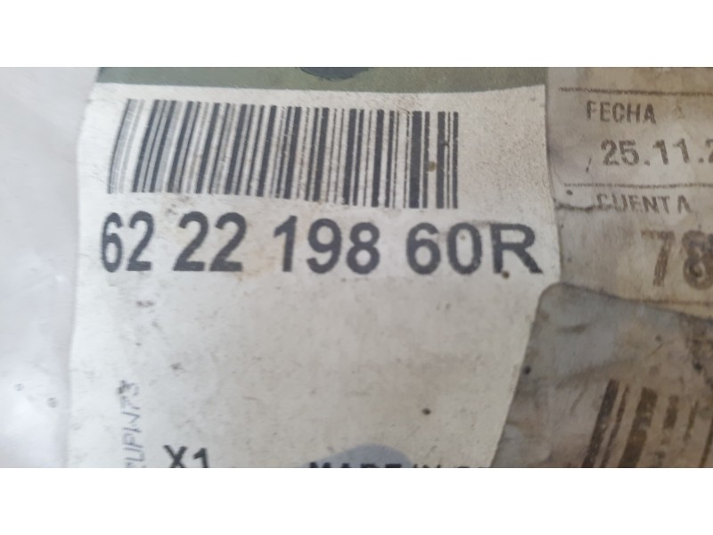 Recambio de soporte paragolpes delantero para renault grand scénic iii (jz0/1_) 1.5 dci referencia OEM IAM 622219860R  