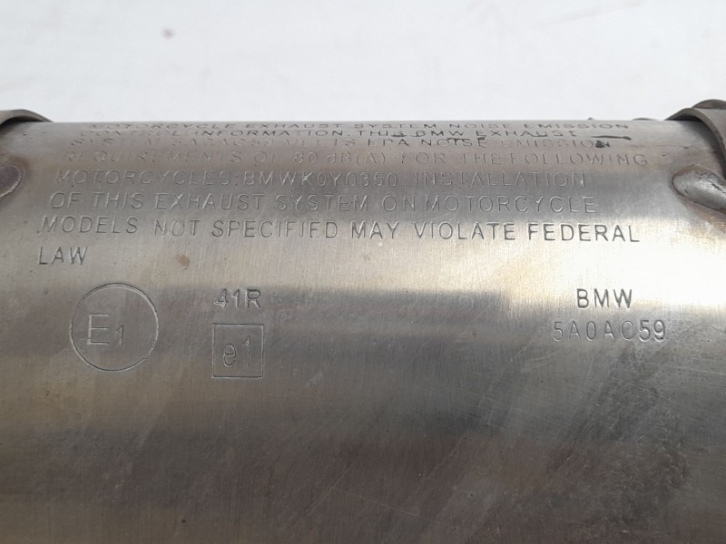 Recambio de silenciador trasero para bmw c c 400 x referencia OEM IAM 18511540181 5A0AC10 18511542508