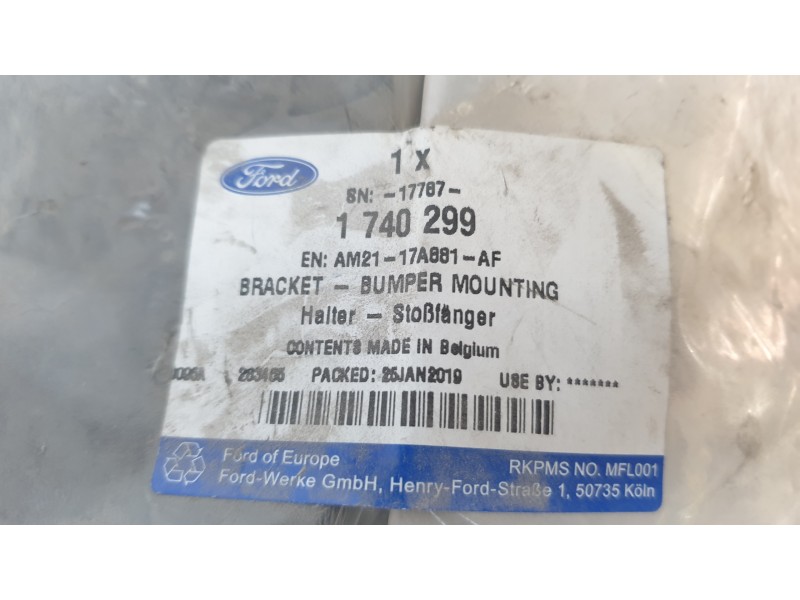 Recambio de soporte paragolpes trasero derecho para ford s-max (wa6) 2.0 referencia OEM IAM 1740299  AM2117A881  