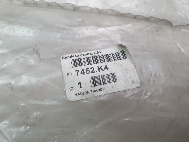 Recambio de moldura paragolpe delantera para peugeot 406 (8b) 2.2 referencia OEM IAM 7452K4 9630406477 