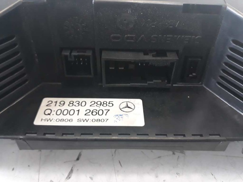 Recambio de mando climatizador para mercedes-benz clase cls (w219) 320 cdi (219.322) referencia OEM IAM 2198302985  