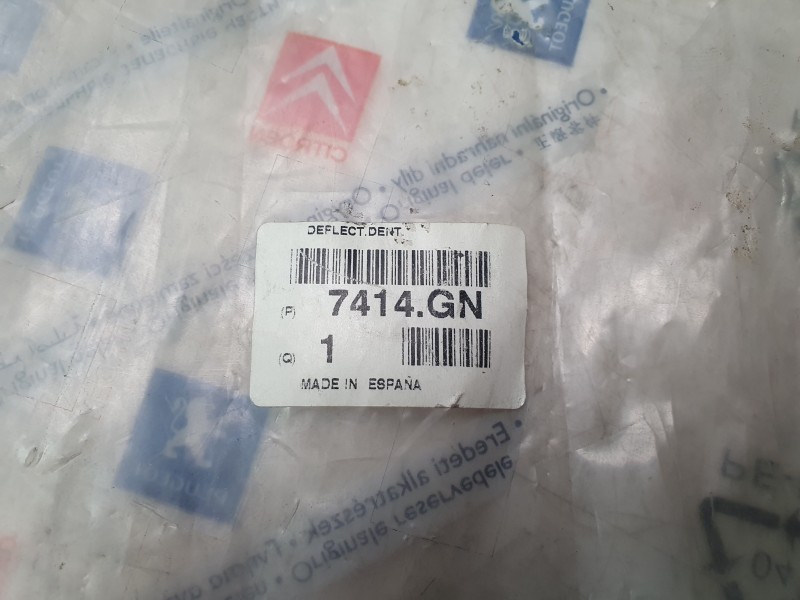 Recambio de deflector central paragolpes delantero para citroën xsara picasso (n68) 2.0 hdi referencia OEM IAM 7414GN 9650212677